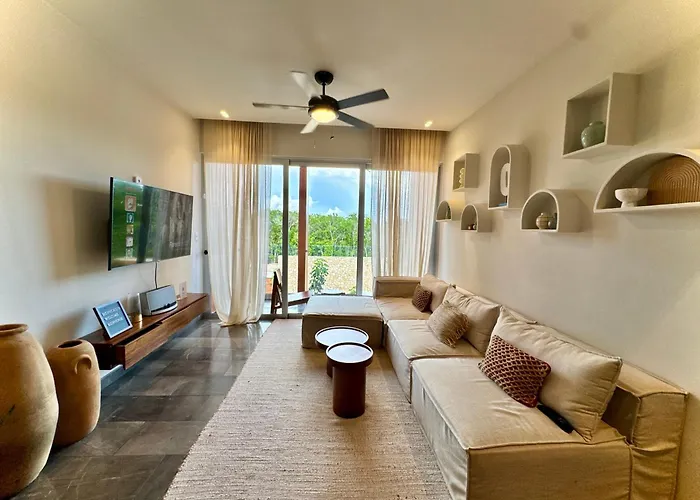 Appartement 3br En Aldea Zama-roof Top-2 Pool-fast Wifi-gym