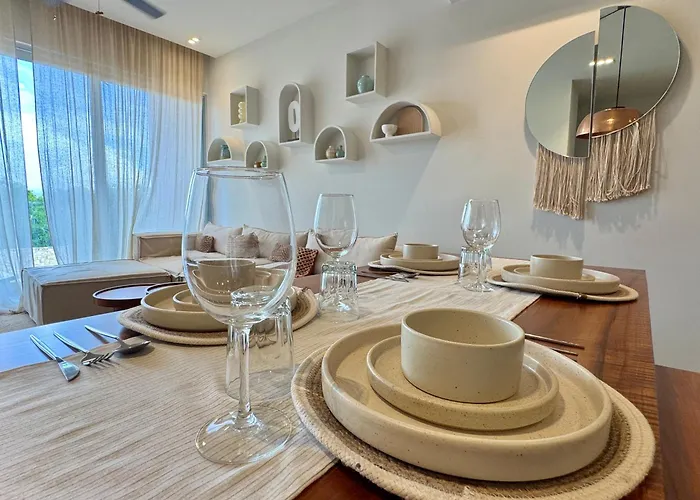 Appartement 3br En Aldea Zama-roof Top-2 Pool-fast Wifi-gym