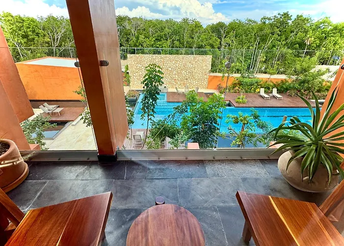 3br En Aldea Zama-roof Top-2 Pool-fast Wifi-gym