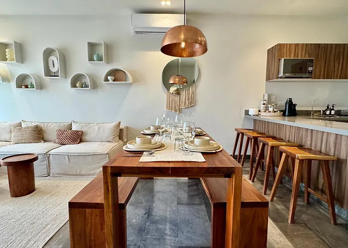 Appartement 3br En Aldea Zama-roof Top-2 Pool-fast Wifi-gym Tulum