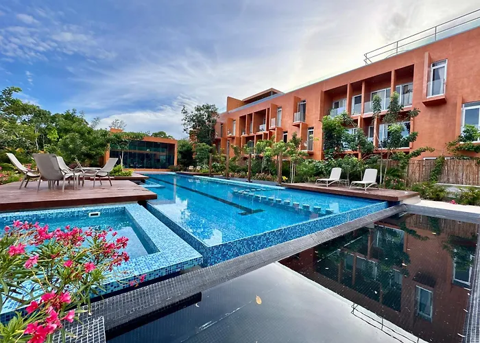 3br En Aldea Zama-roof Top-2 Pool-fast Wifi-gym Tulum