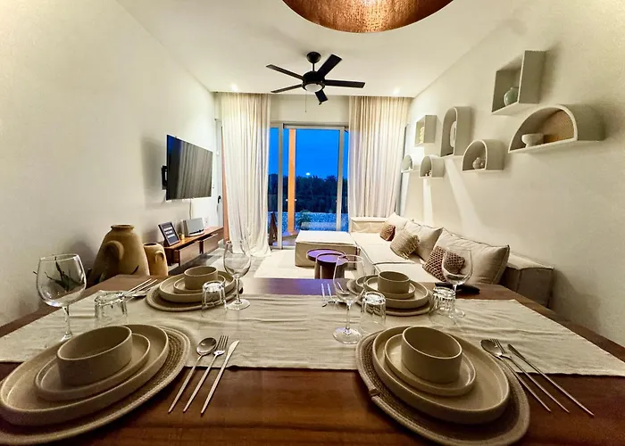 Appartement 3br En Aldea Zama-roof Top-2 Pool-fast Wifi-gym Tulum