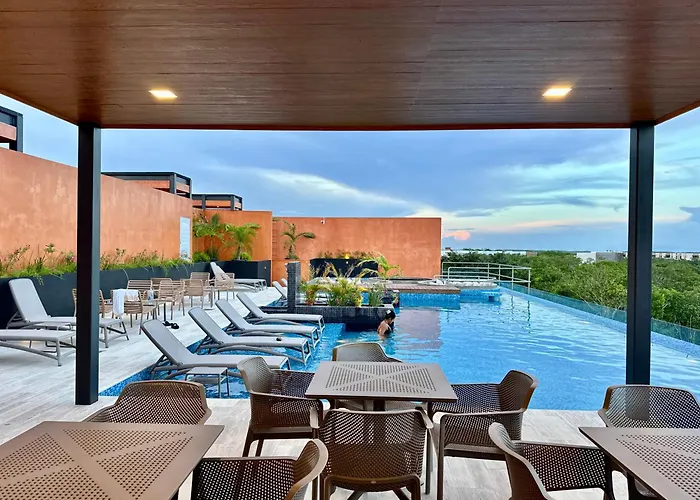 3br En Aldea Zama-roof Top-2 Pool-fast Wifi-gym Tulum