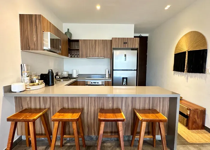 3br En Aldea Zama-roof Top-2 Pool-fast Wifi-gym Appartement *